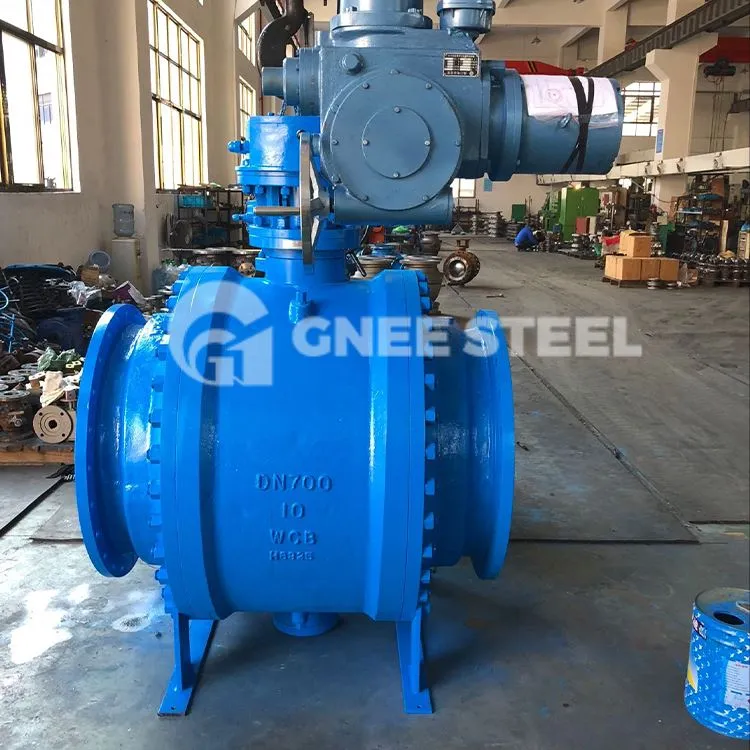 Falf Ball wedi'i Mowntio Trunnion API 6D