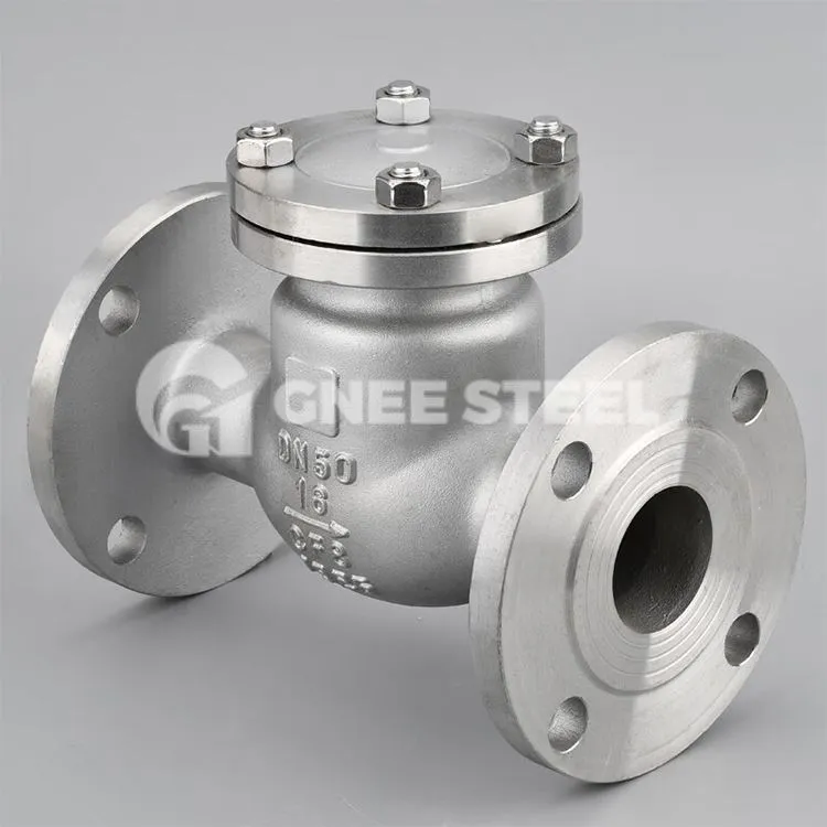 Falf Gwirio Swing Dur Carbon