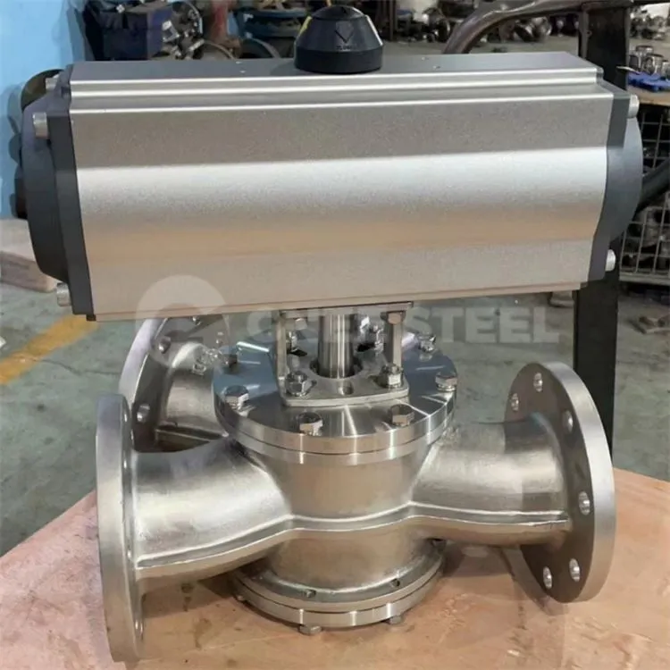 Falf Pêl Dur Carbon Y Math 3 Ffordd