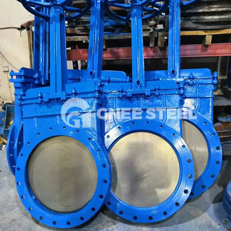 Falf Gate Cyllell Haearn Bwrw