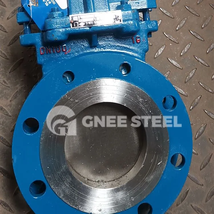 Falf Gate Cyllell Wafer Dur Cast