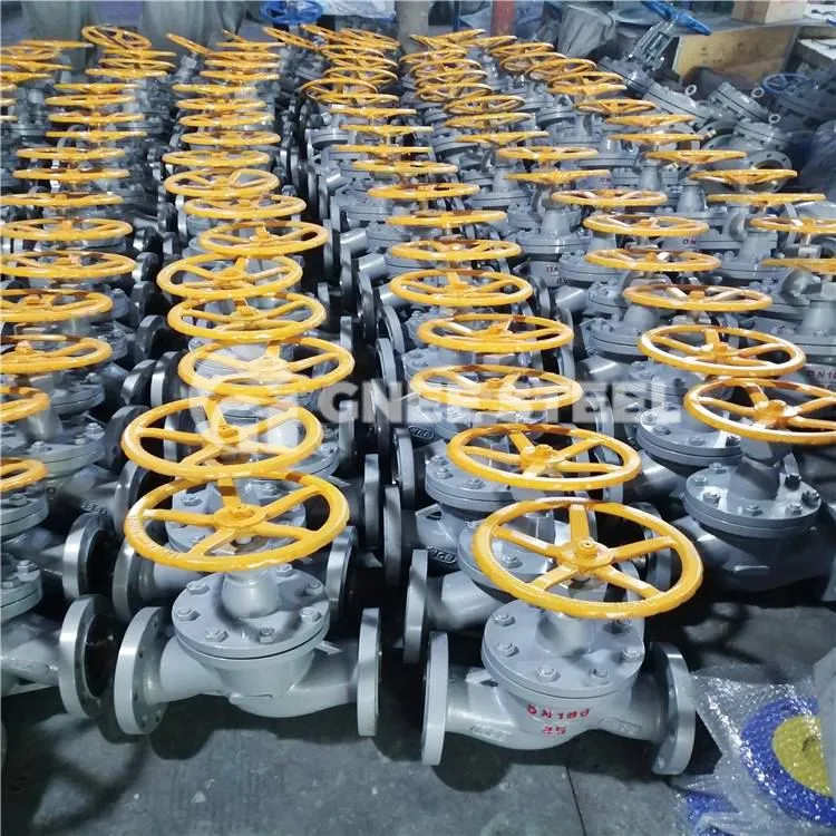 Falf Globe Haearn hydwyth