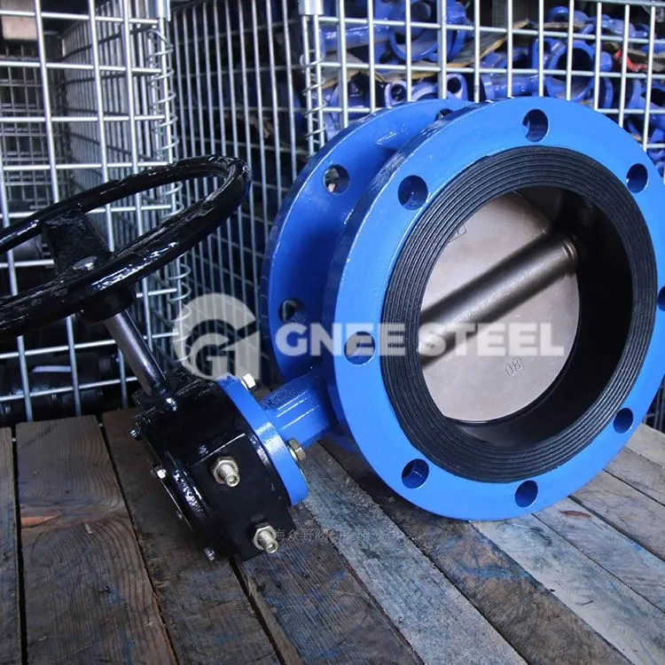 Falfiau Glöyn Byw Flanged