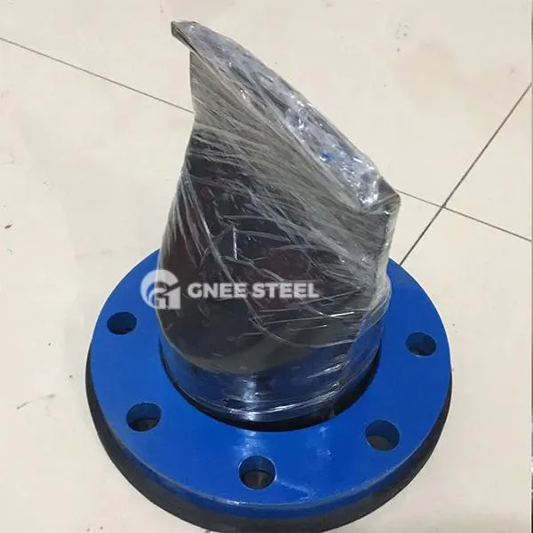 Falf gwirio bil hwyaden flanged