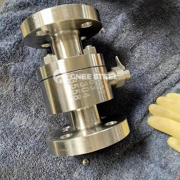 Falfiau pêl pwysedd uchel dur ffug