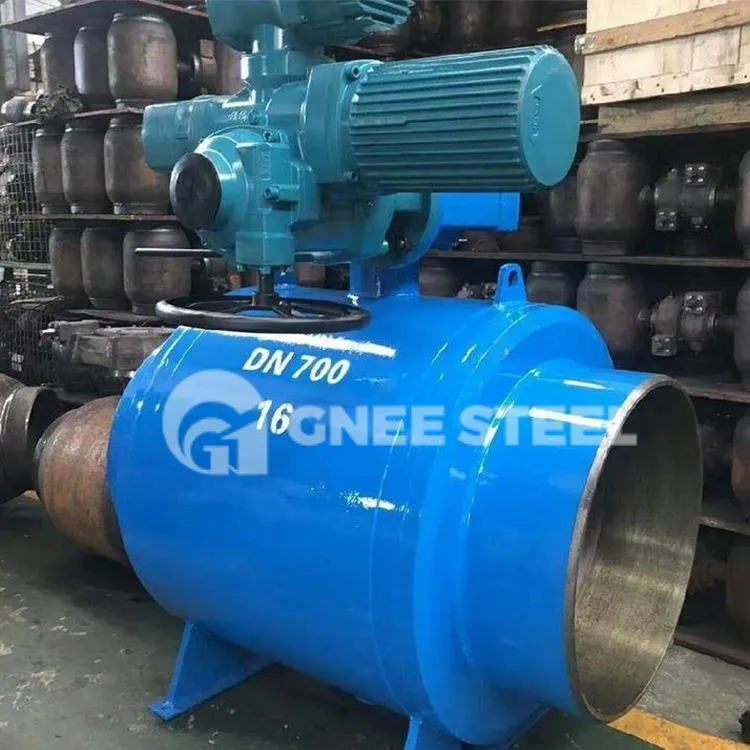 Falf Pêl Weld Bore Llawn