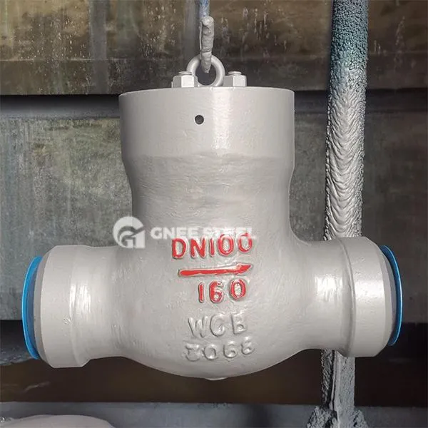 Falf gwirio tymheredd uchel