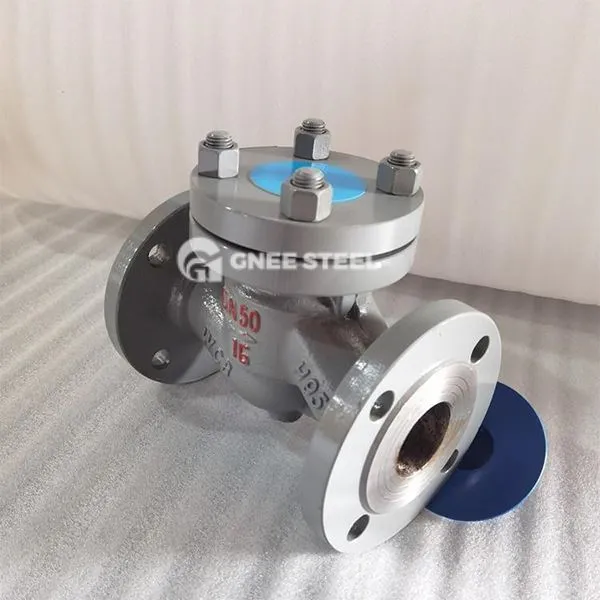 Falf gwirio lifft llorweddol