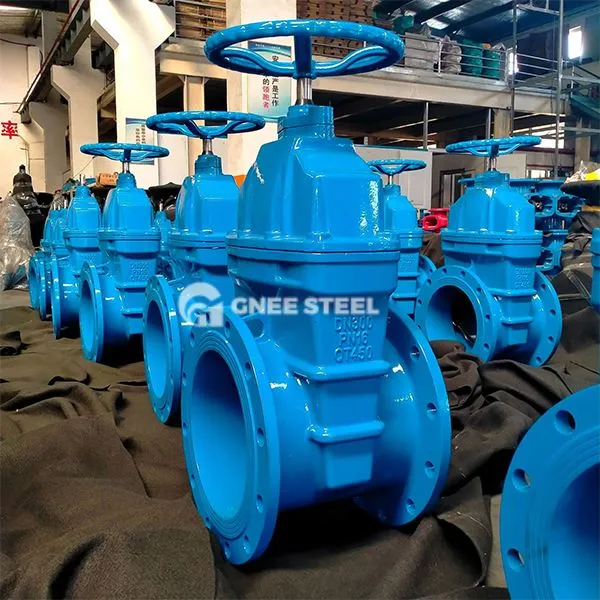 Falf giât haearn bwrw metel-sêl