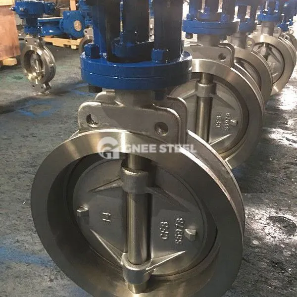 Glöyn byw wafer ecsentrig sengl