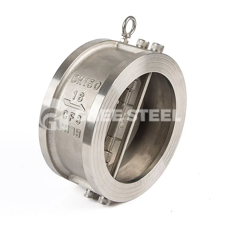 Falf Gwirio Math Wafer Plât Sengl