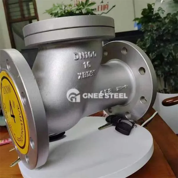 Falf gwirio pêl dur gwrthstaen