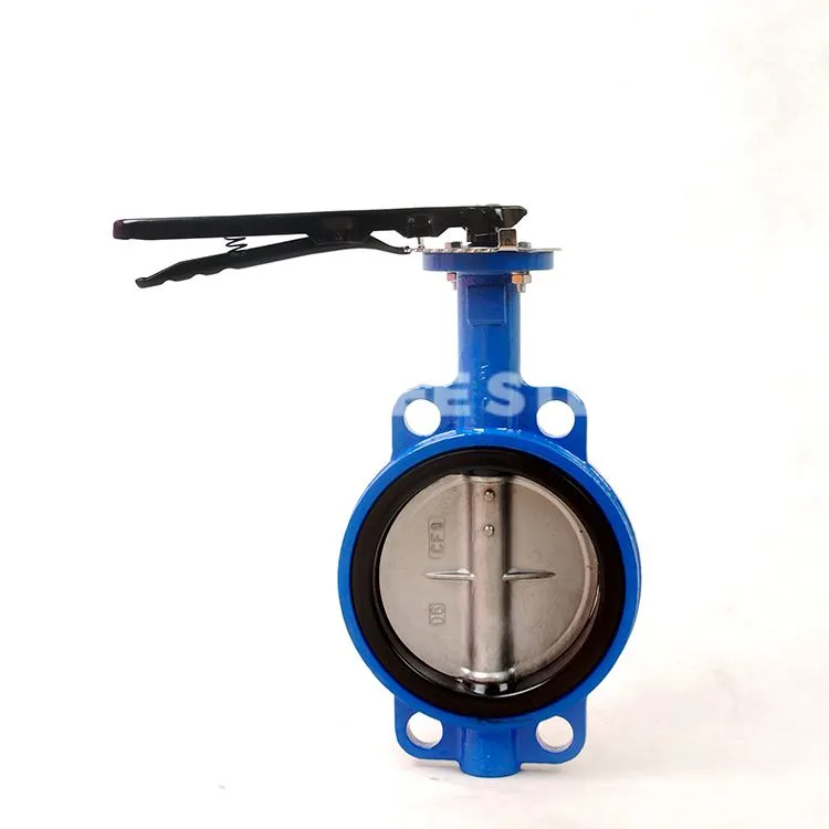 Falfiau Glöynnod Byw Dur Di-staen Centerline