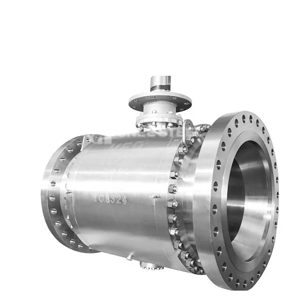 Falfiau Pêl Mynediad Ochr wedi'u Mowntio Trunnion